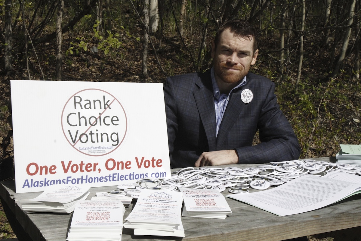 Phil Izon leads the repeal ranked-choice voting effort in Alaska, 05-14-2024
