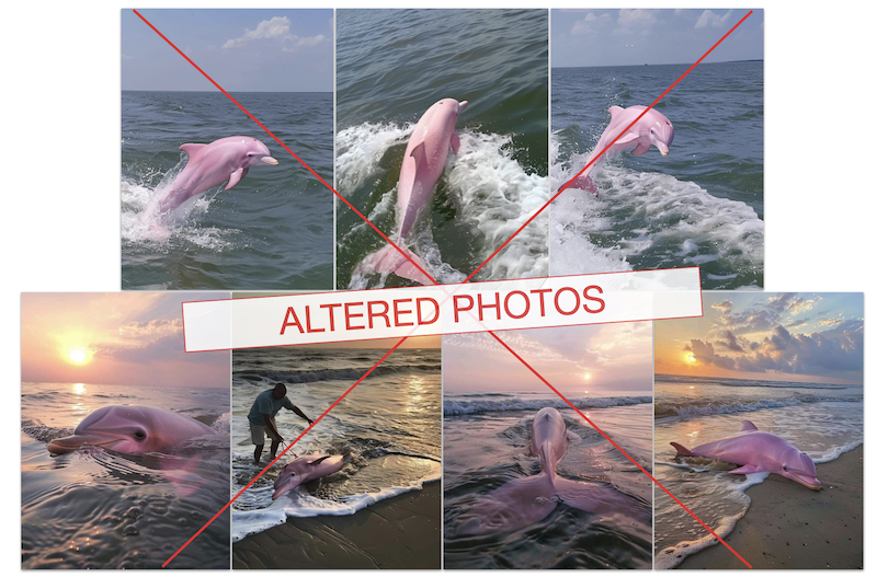 Graphic pink dolphins claim 06-24-2024