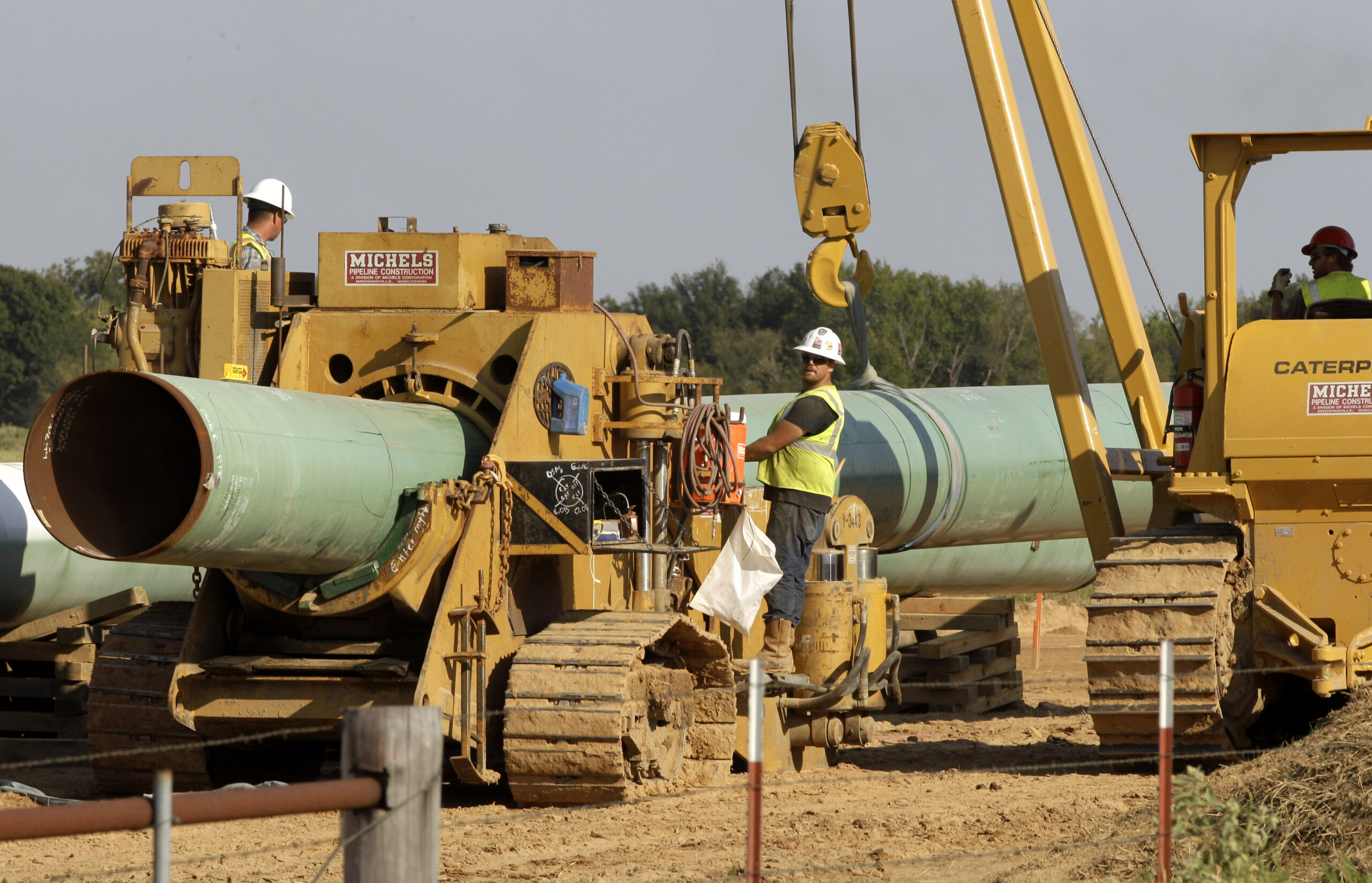 Pipeline workers Texas 2012