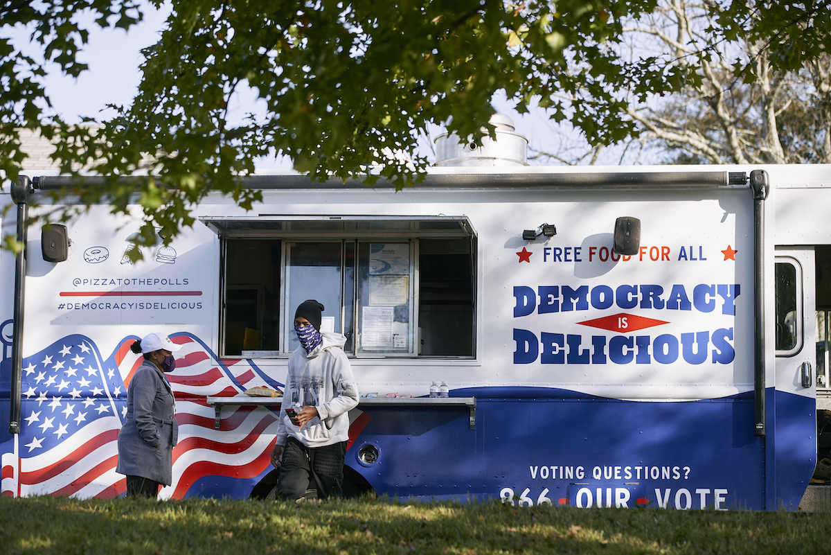 Pizza to the Polls Atlanta