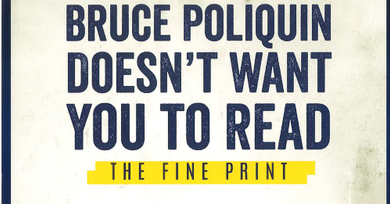 Maine Dems flyer on Poliquin