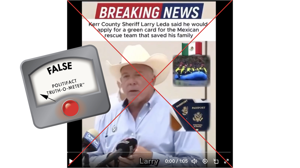 Grafico Falso de bancos tomando dinero de migrantes