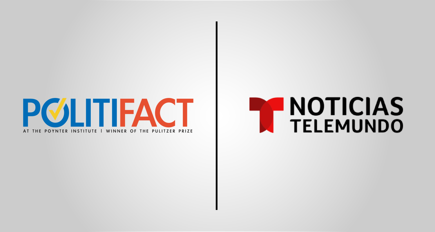 PolitiFact Telemundo graphic