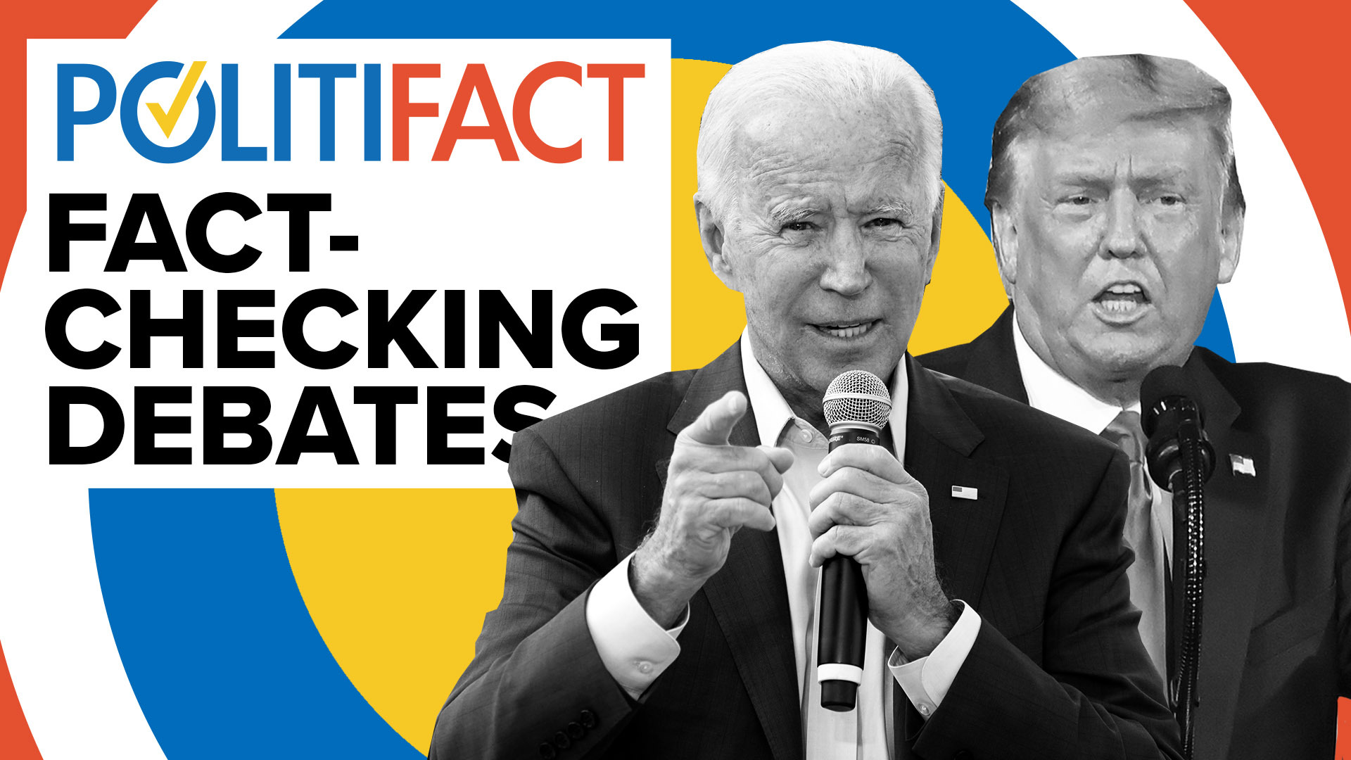 Fact-checking debate politifact logo