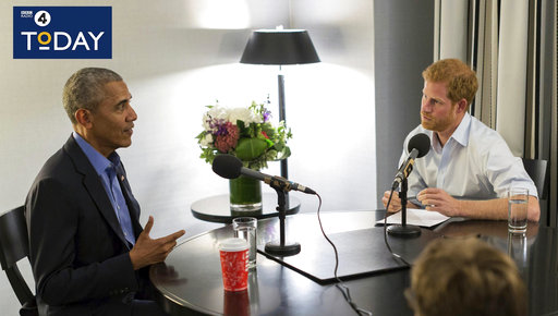 Prince Harry interviews Obama