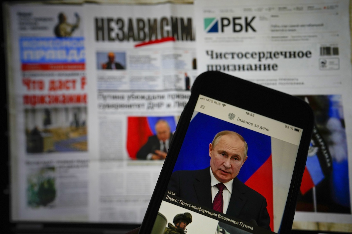 Putin and Russian press