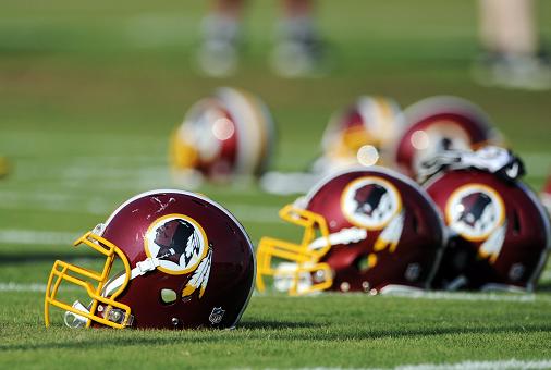 Redskins helmets