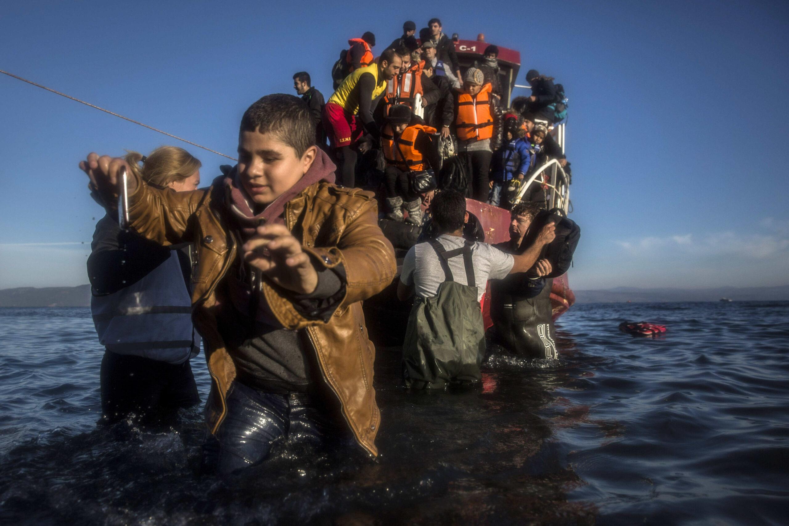 Refugees Greece