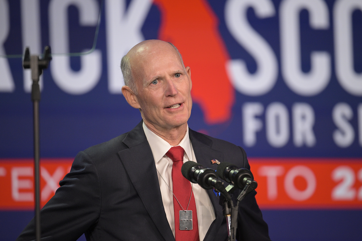 Rick Scott En Espanol Cumbre Libertad Partido Republicano Florida, 11-4-2023