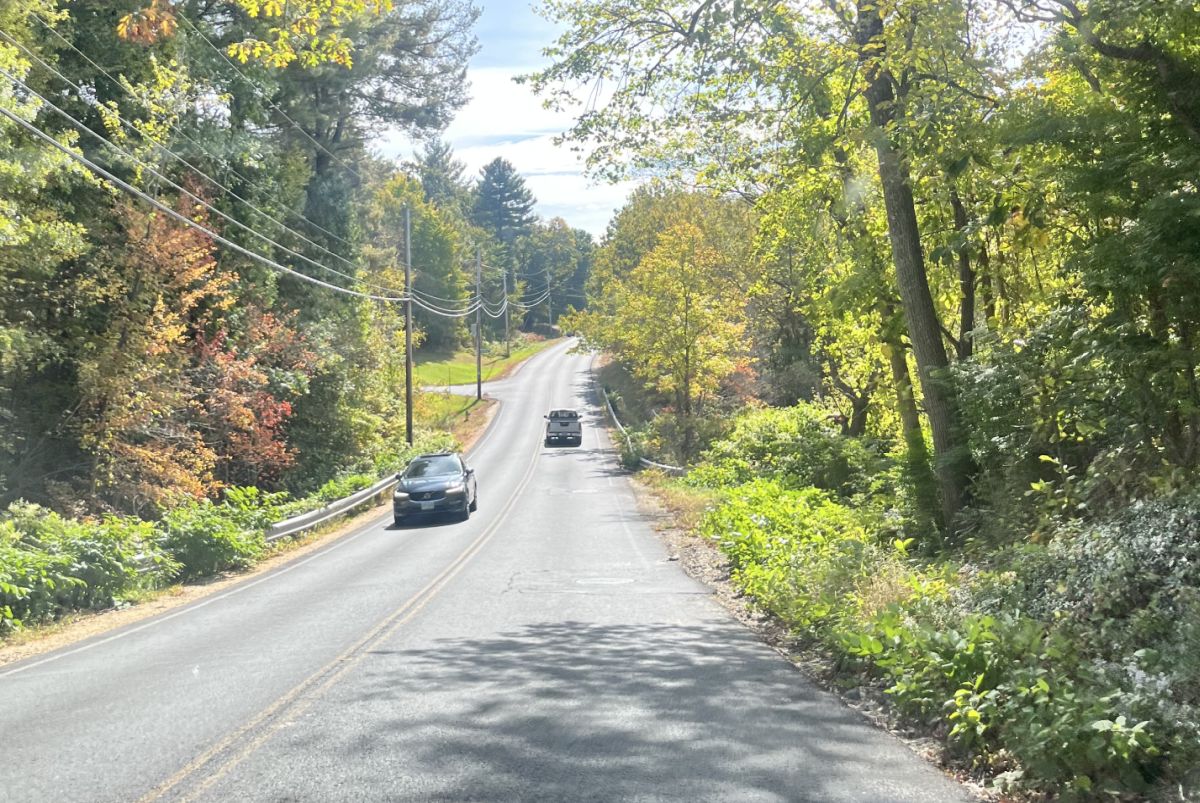 Road in New Hampshire, 10-14-2023