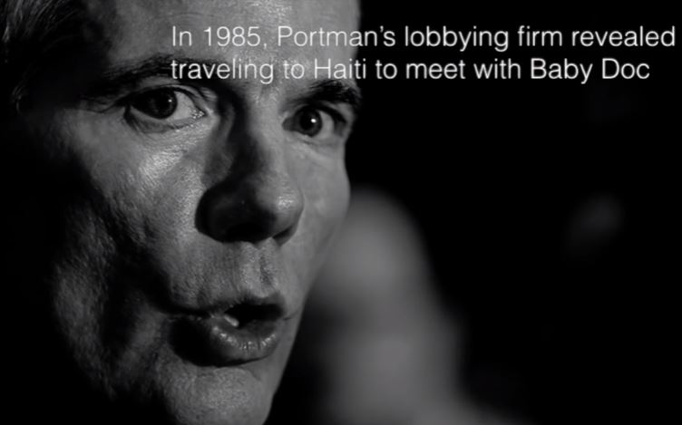 "Baby Doc" Portman ad