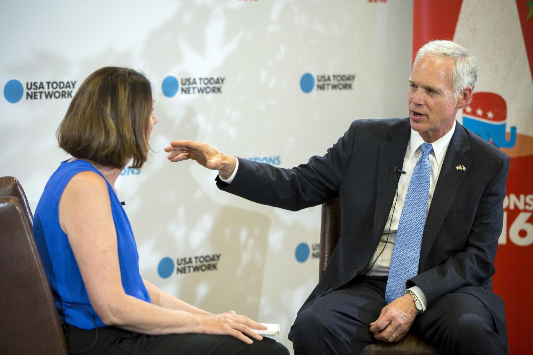 Ron Johnson USA Today Network interview