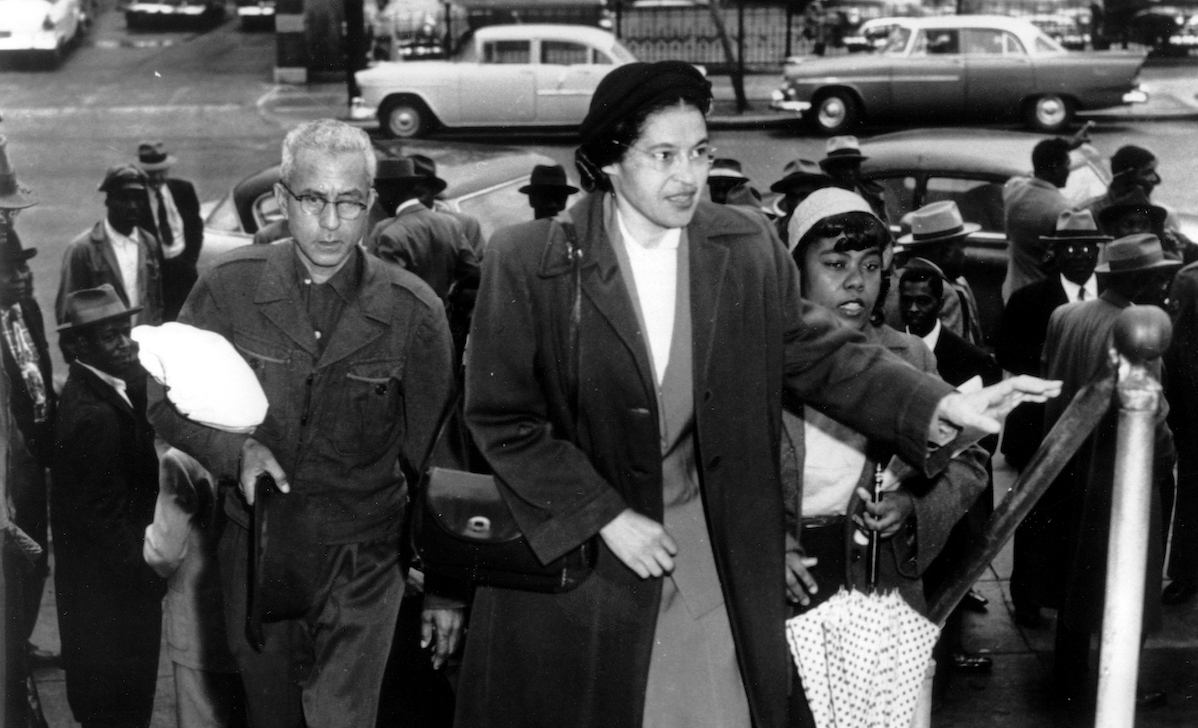 Rosa Parks at court
