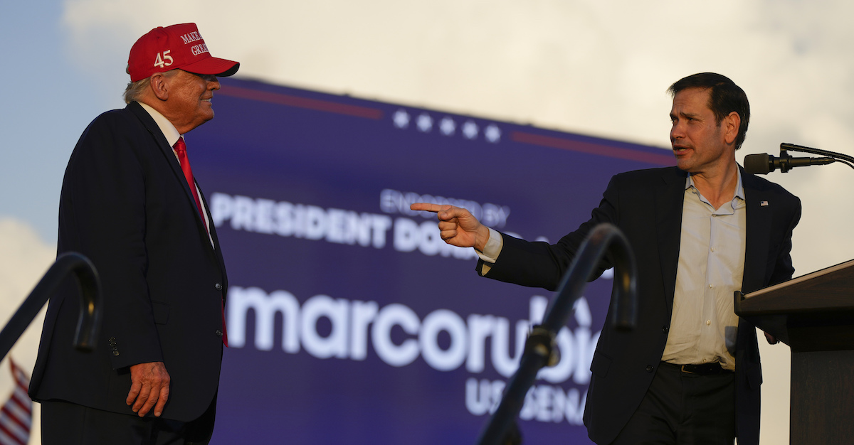 Trump and Rubio Miami rally 11-6-22