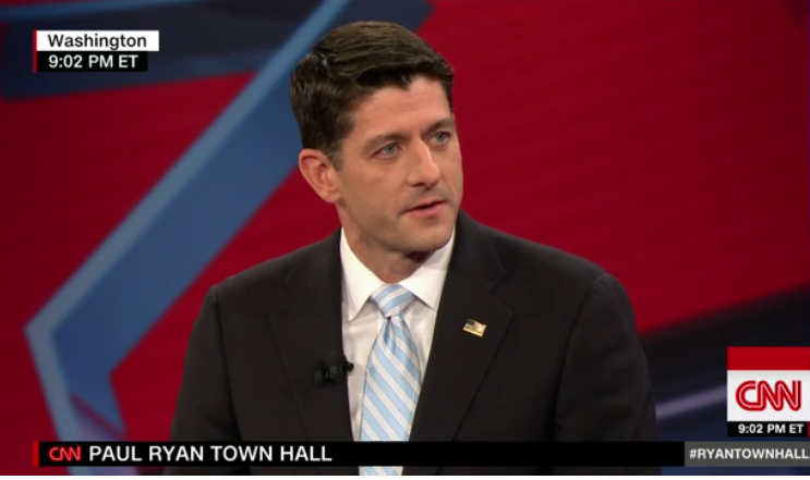 Ryan CNN town hall