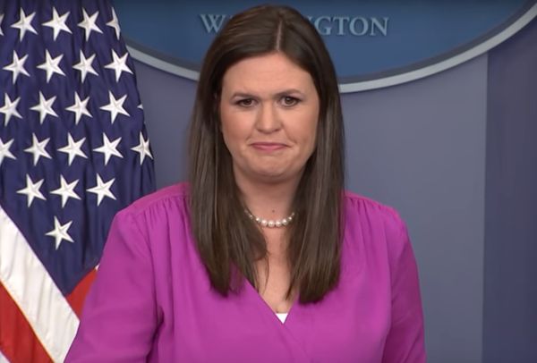 Sarah Huckabee Sanders still