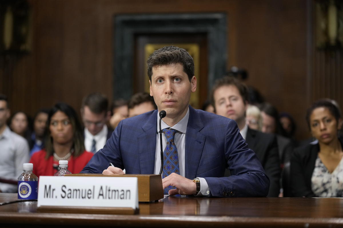 Sam Altman before Congress, 5-16-2023