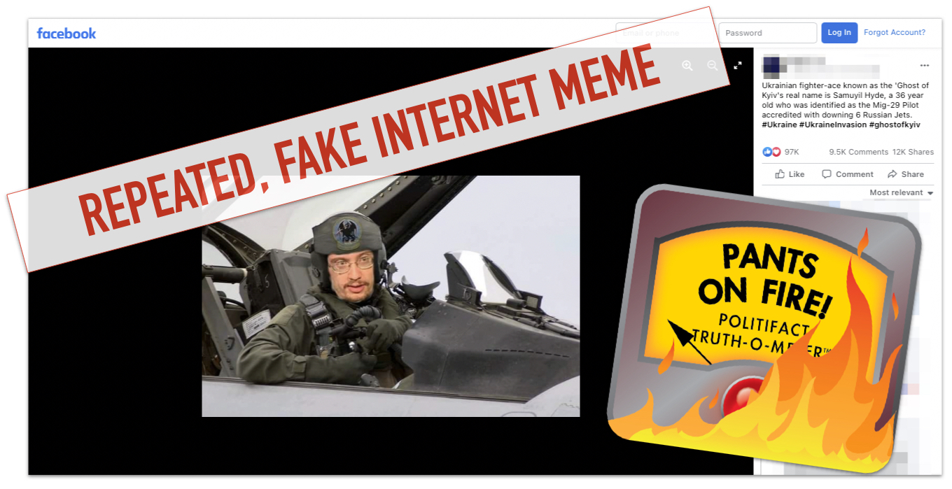 Samuyil Hyde post marked with POF logo