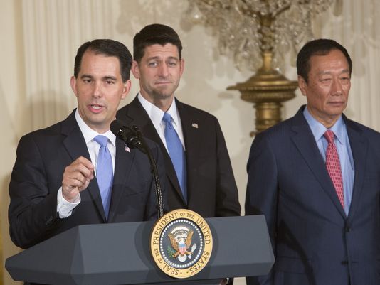 Scott Walker Paul Ryan Terry Gou