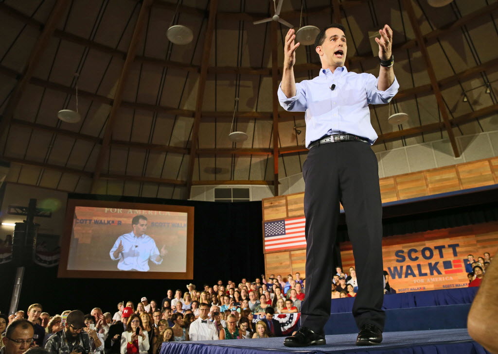 Scott Walker announces campaign