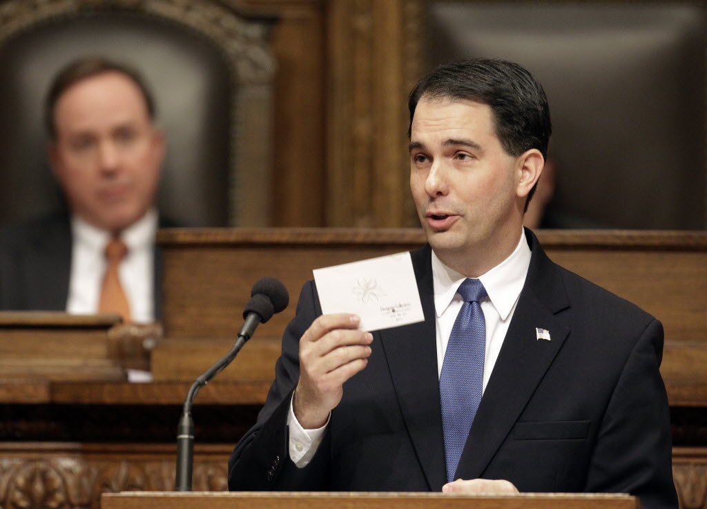 Scott Walker property tax card