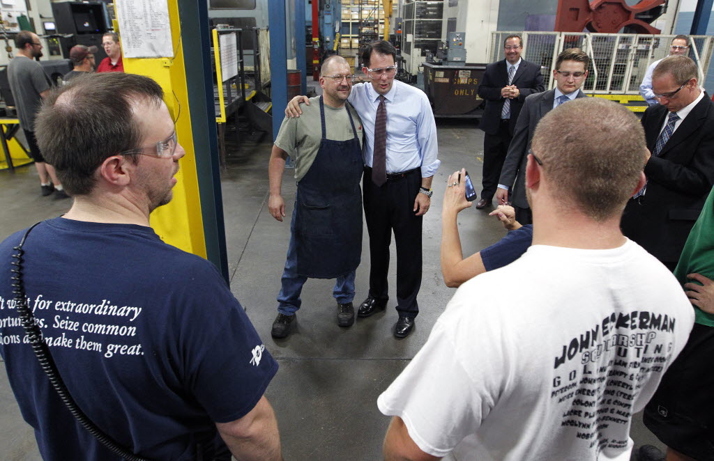 Scott Walker jobs item