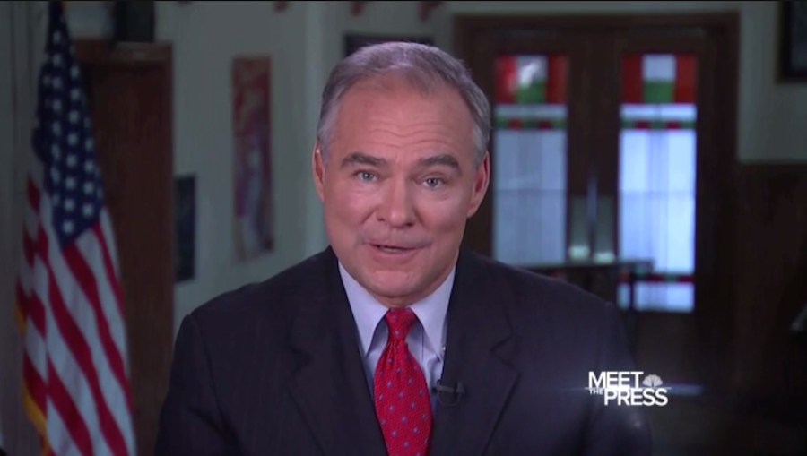 Tim Kaine photo meet the press 8/7
