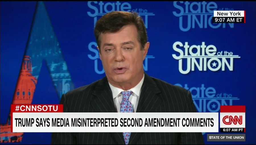 paul manafort on cnn photo