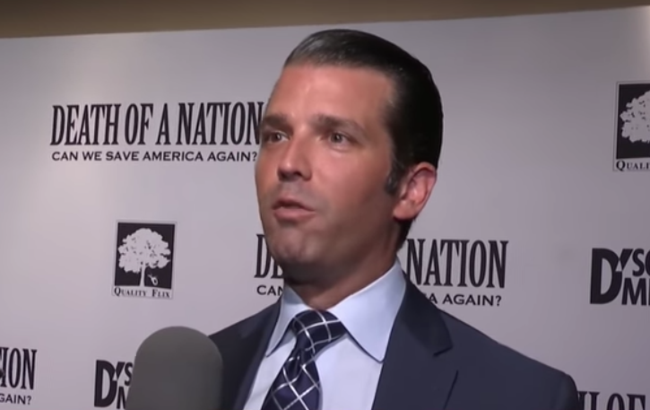 DJT Jr at D'Souza film