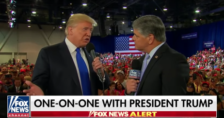 Hannity Trump Las Vegas