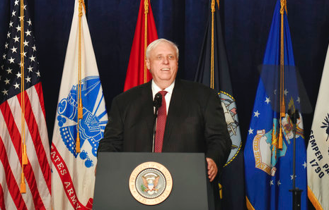 Jim Justice for curtain raiser