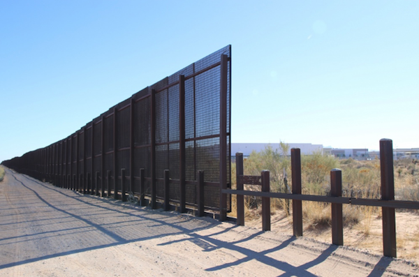 CBP photo border barrier santa teresa jan 2018