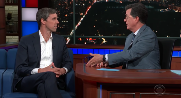 Beto on Colbert