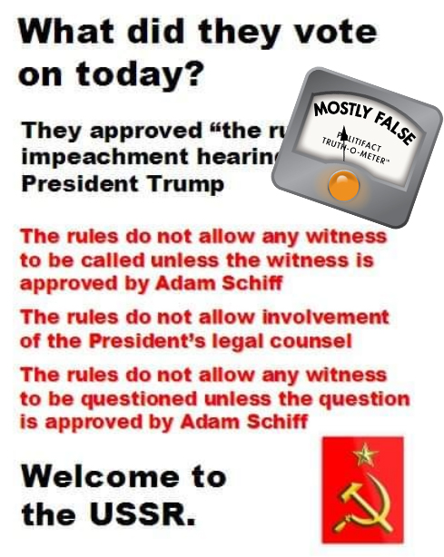 Mostly False impeachment rules