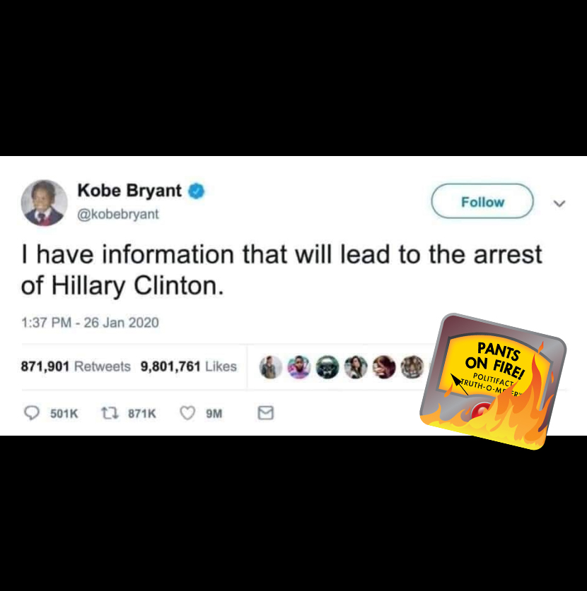 Fake Bryant tweet