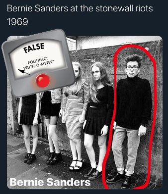 Sanders at Stonewall