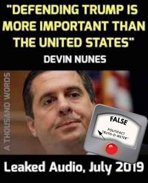 Fake Devin Nunes quote