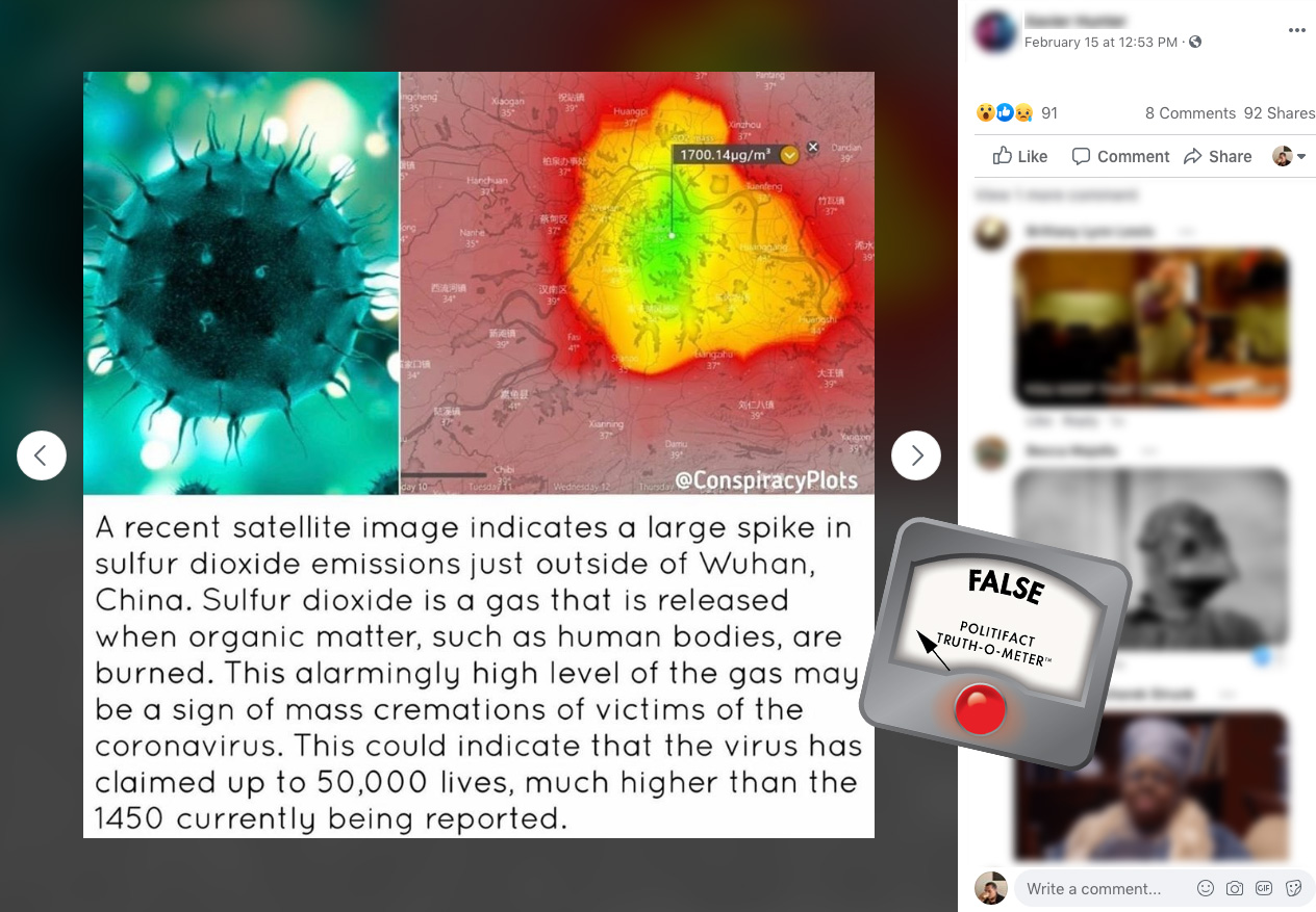 Coronavirus cremation map