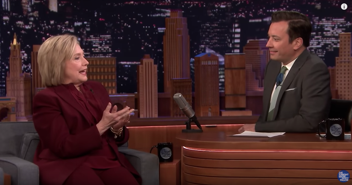 Clinton on Fallon