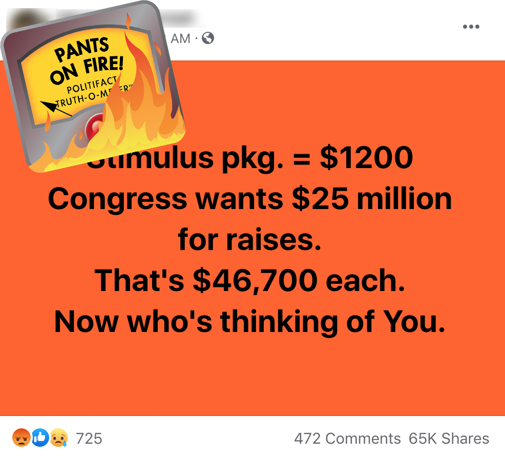 Congress pay increase hoax