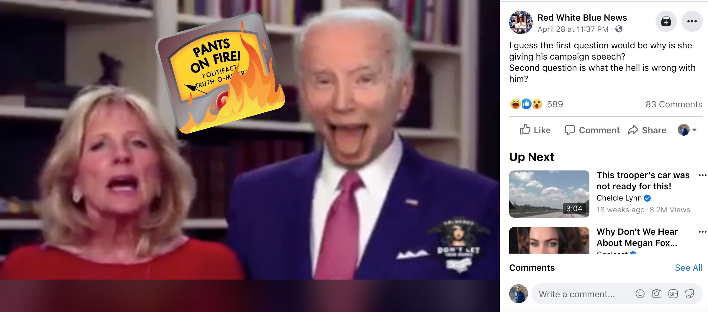 Altered Biden video