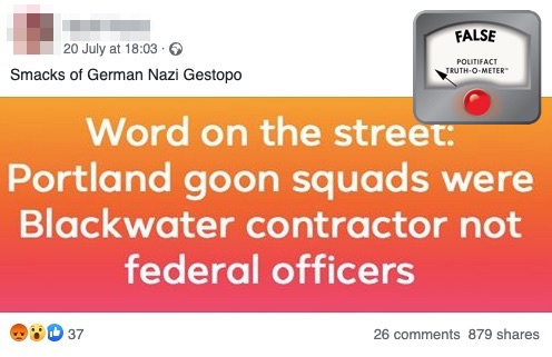 Portland Blackwater claim