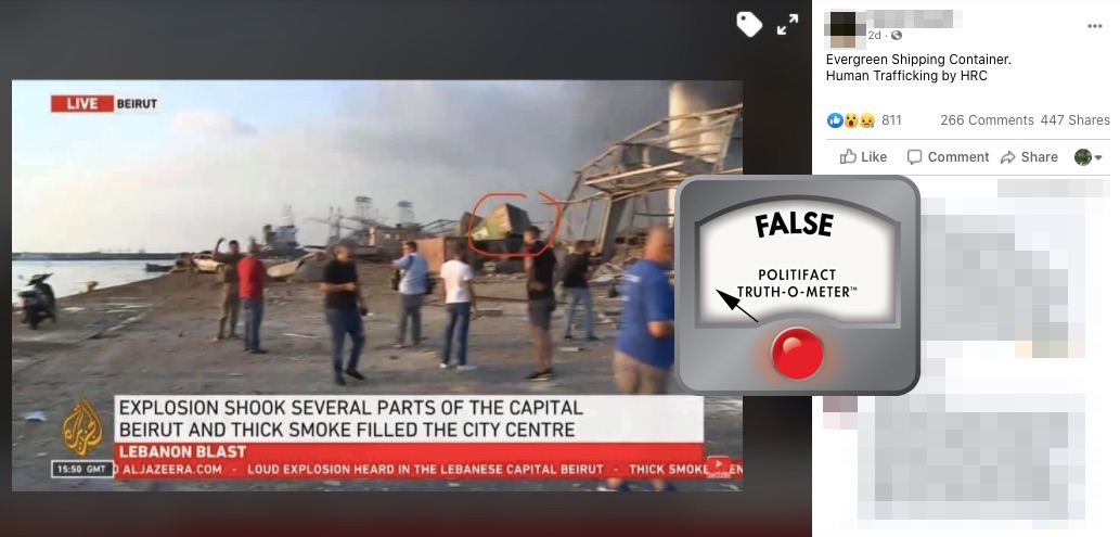 Beirut Clinton conspiracy theory