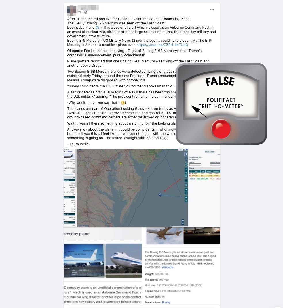 &lsquo;Doomsday planes&rsquo; hoax