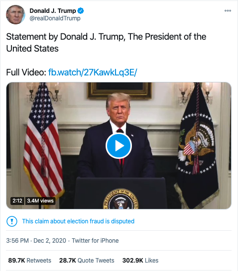 Trump election video screenshot