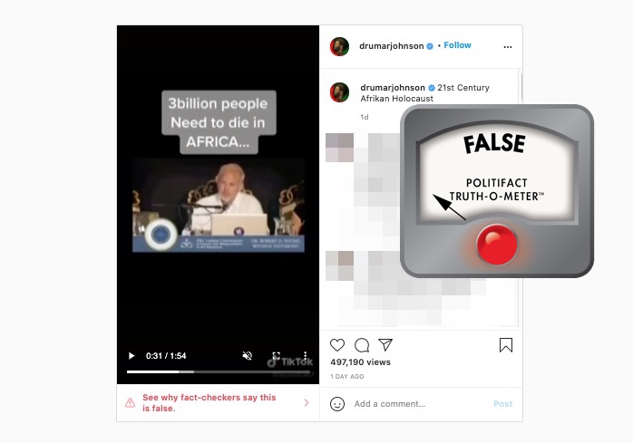 1/26/21: Bill Gates overpopulation claim