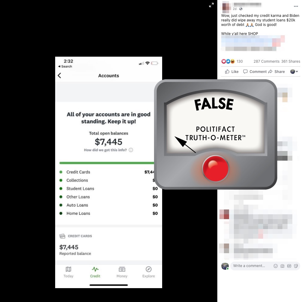 2/4/21: Biden canceled student loan debt?