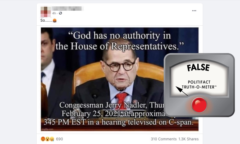 False Nadler quote on Equality Act