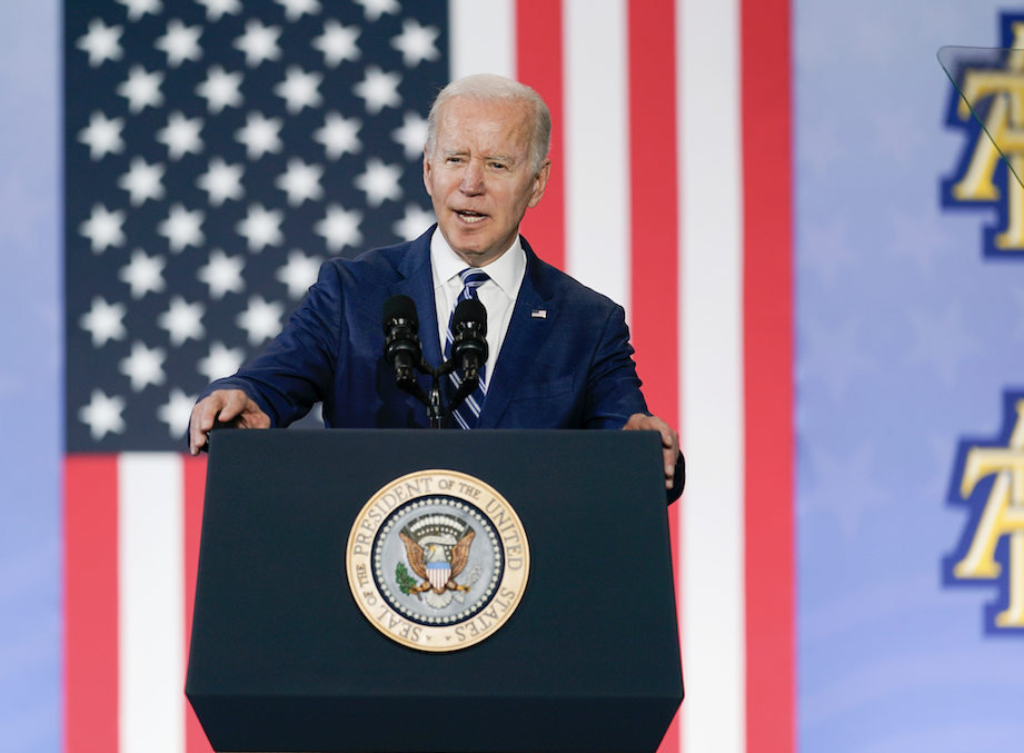 Biden at NC A&T