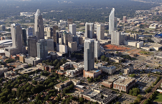 Charlotte NC skyline